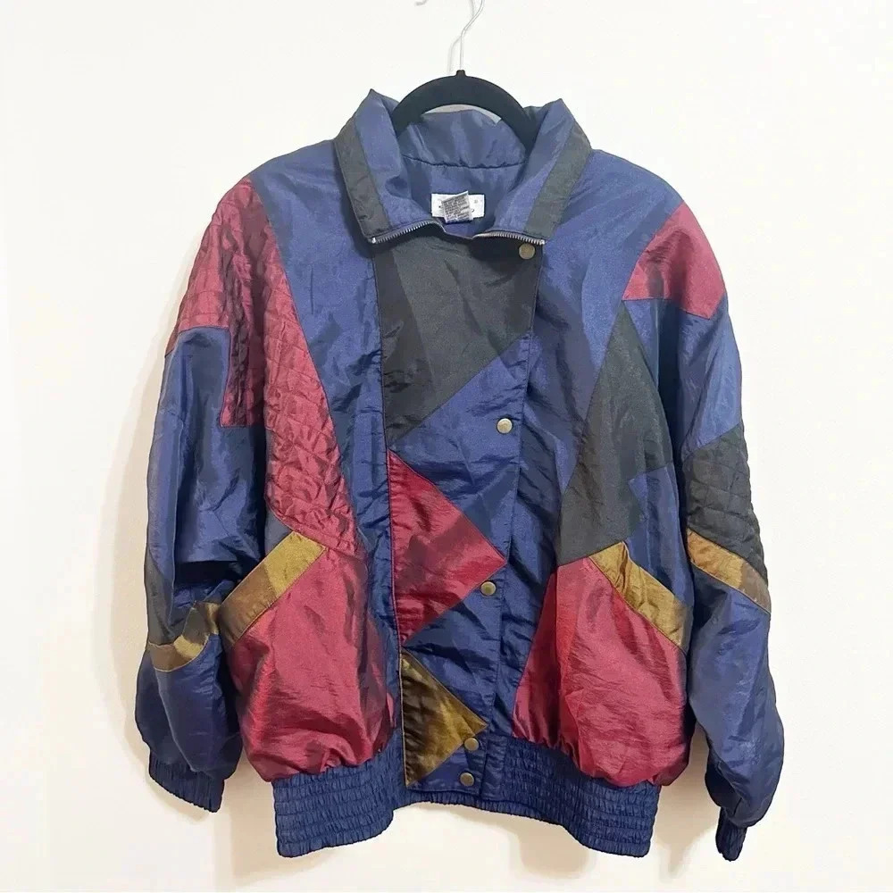 VTG Bocoo Windbreaker Size Small lined with cotton blend